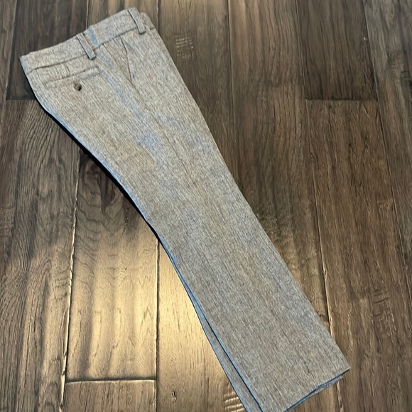 Janie & Jack Herringbone Wool Dress Pants - Lined